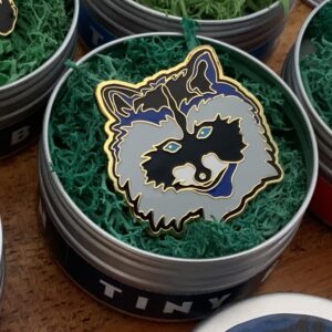 Racoon Hard Enamel Fashion Lapel Pin
