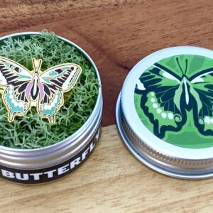 Butterfly Hard Enamel Fashion Lapel Pin