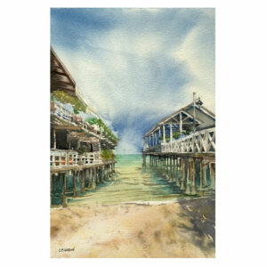 Watercolour - Over The Shore
