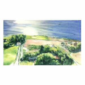 Watercolour - Over The Okanagon